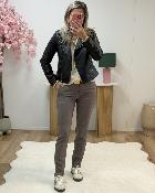 Pantalon Alexa taupe