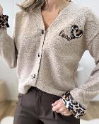 Gilet Come taupe