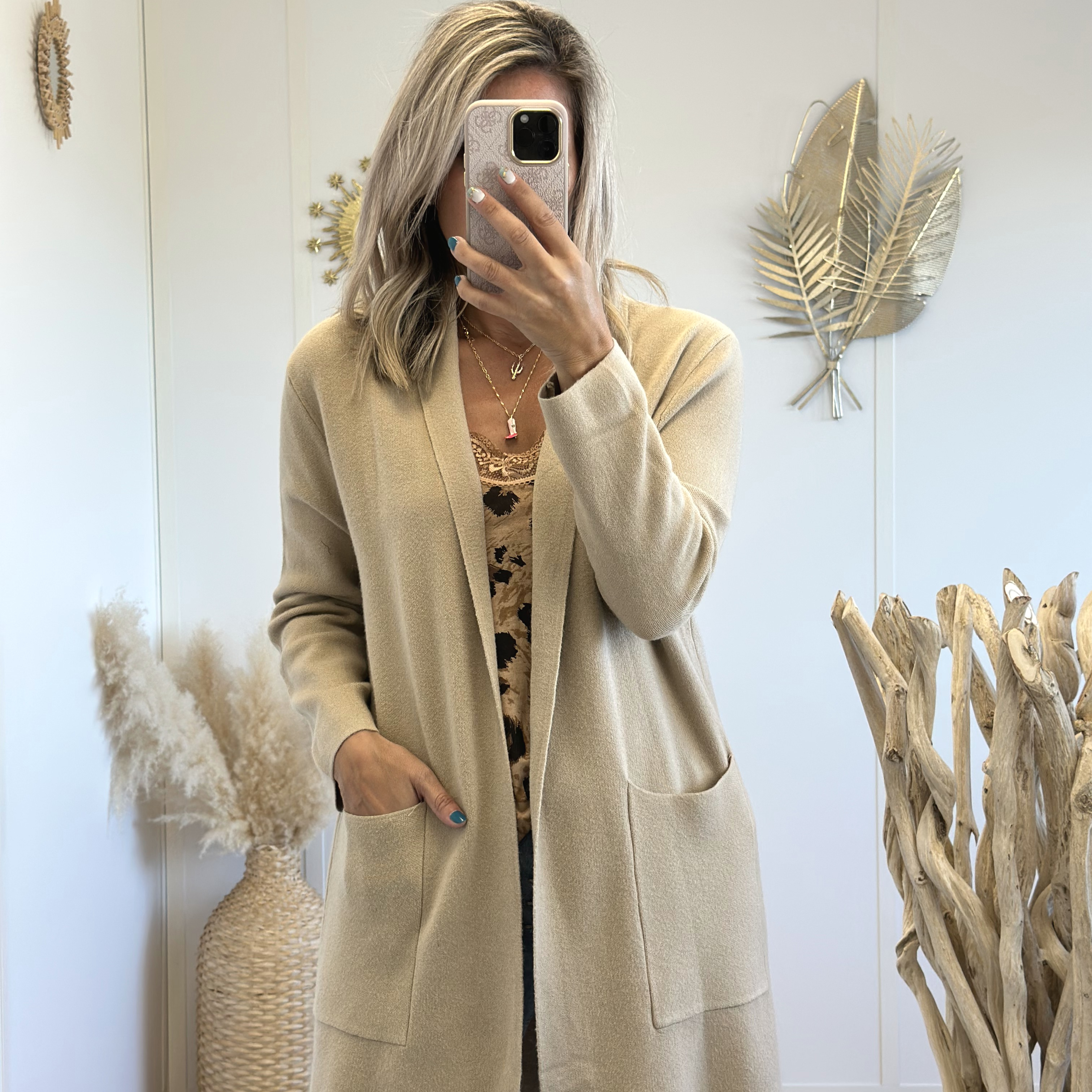 Gilet Jana beige