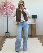 Gilet Logan chocolat