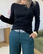 Pantalon glitter vert