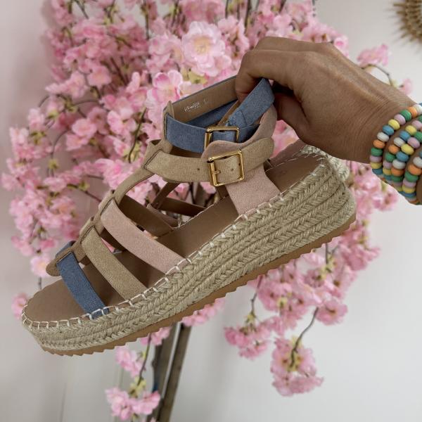 Espadrilles bleues