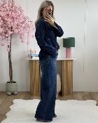 Chemise Alma coeurs rouges