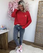 Pull Orlane rouge