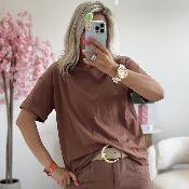 Tee shirt Isidore chocolat