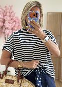 Tee shirt Lexie rayé marine