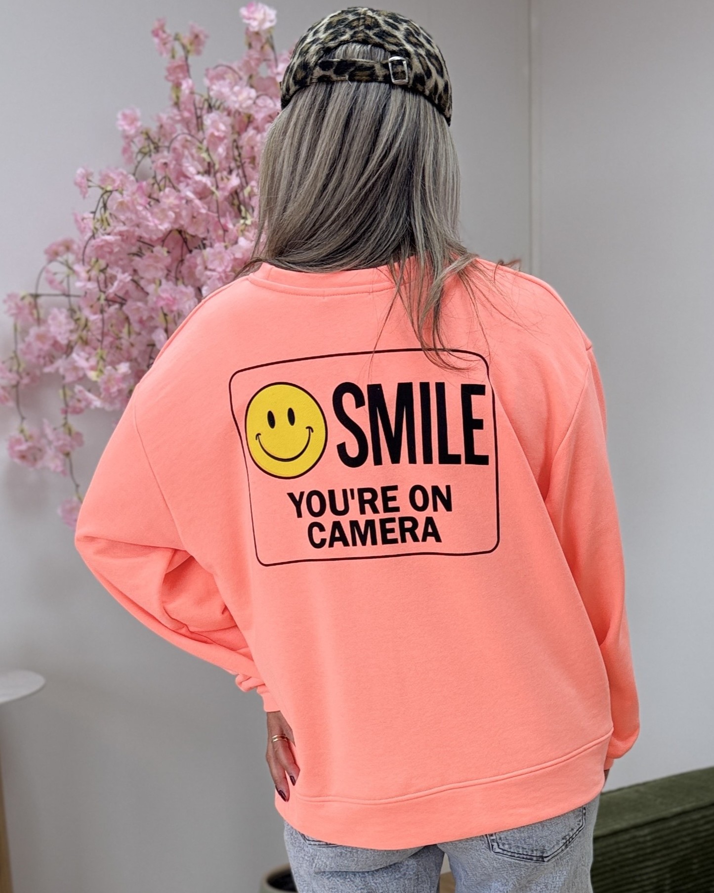 Sweat smile camera