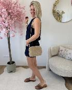 Sac à mains en cuir 