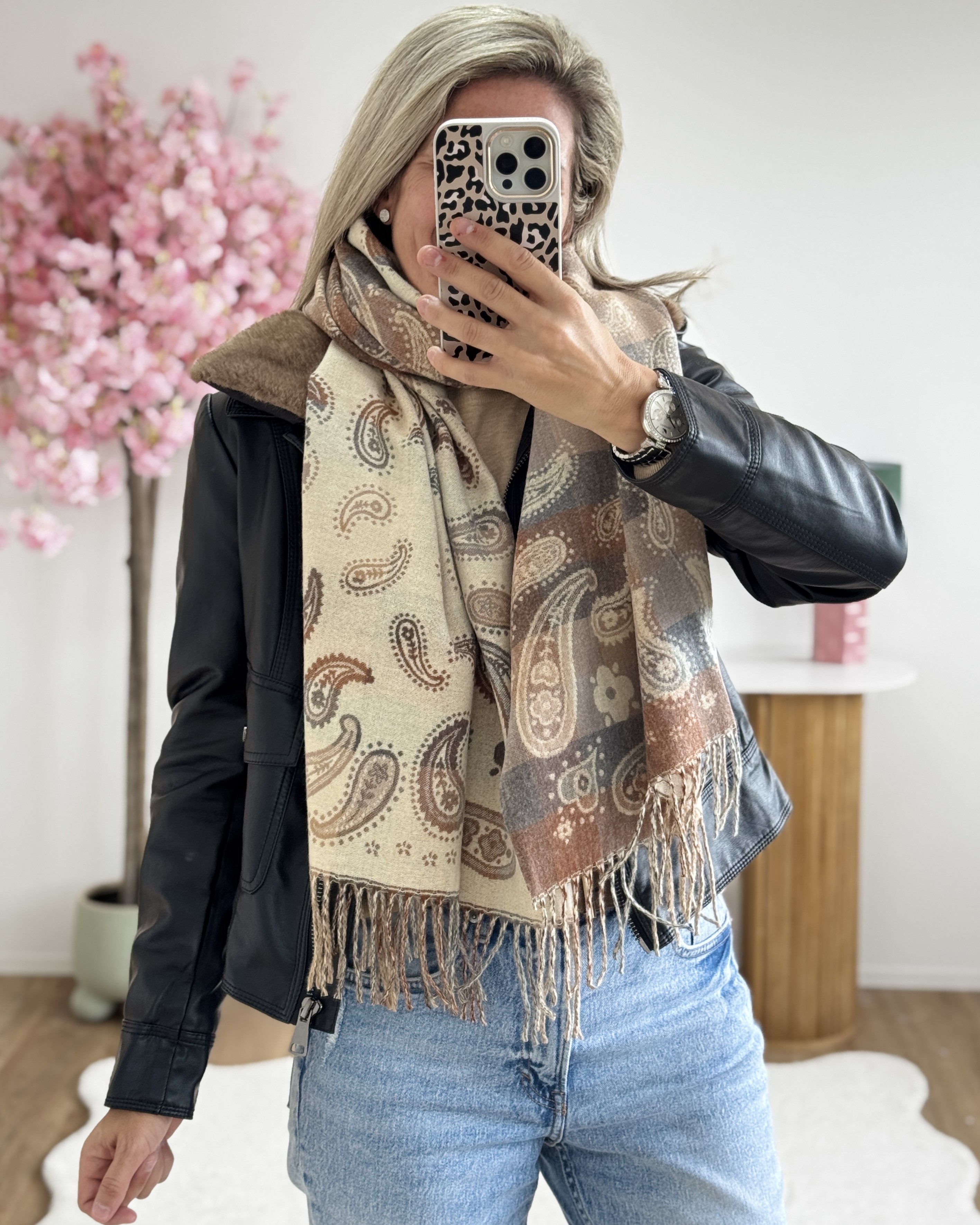 Echarpe Molly beige