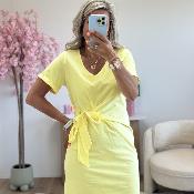Robe Gloria jaune