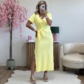 Robe bobby jaune