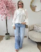 Blouse Cruz blanc