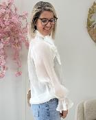 Blouse Cruz blanc