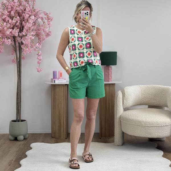 Short Vicky vert