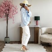 Blouse Amaya bleue