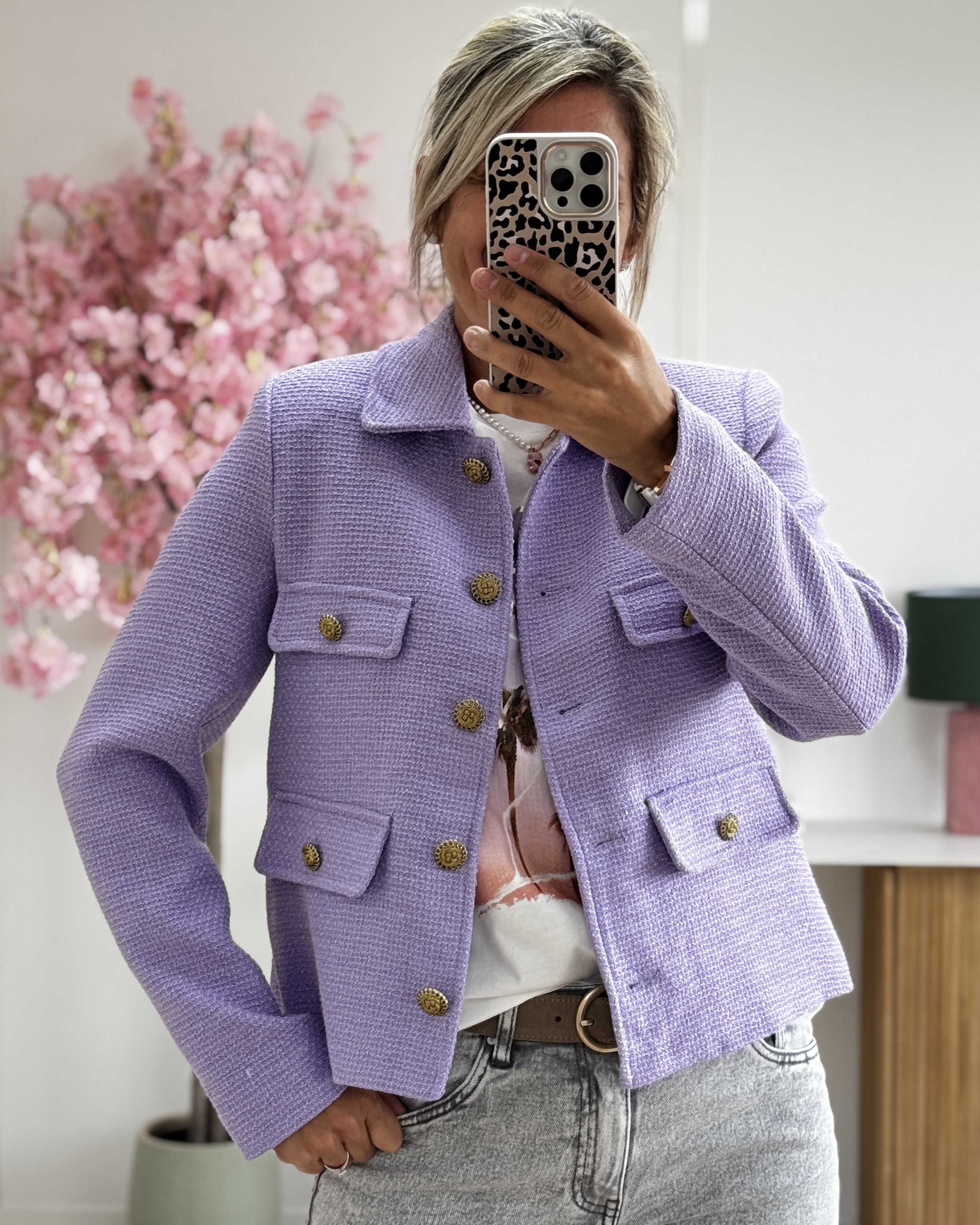 Veste en Tweed