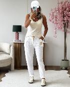 Pantalon Amour blanc