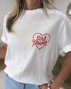 Tee shirt girl power