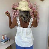 Top Kali blanc