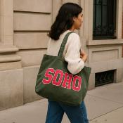 Sac en jeans kaki