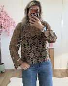 Blouse Melissa taupe