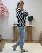 Pull Jackie bleu choco