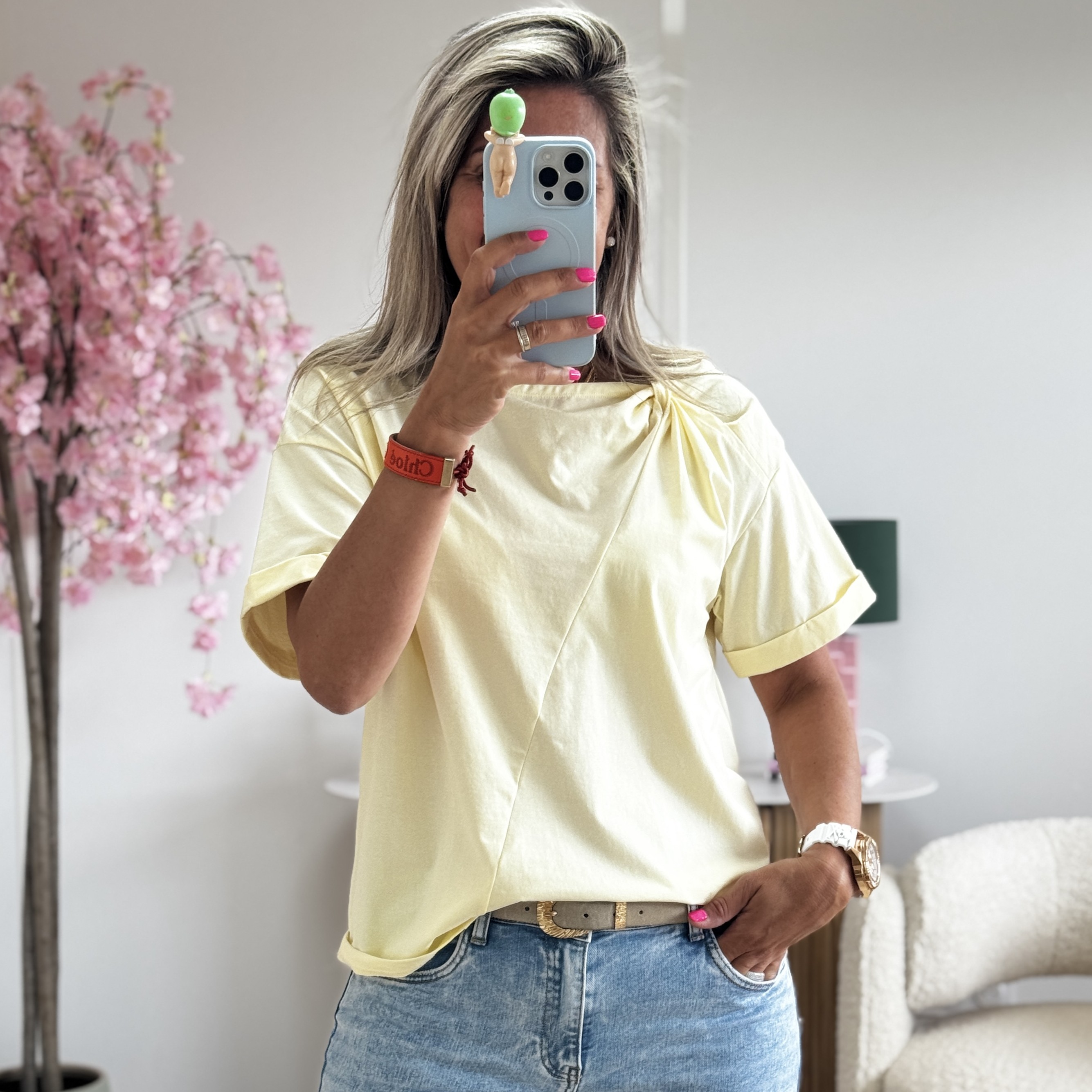 Tee shirt Isidore jaune
