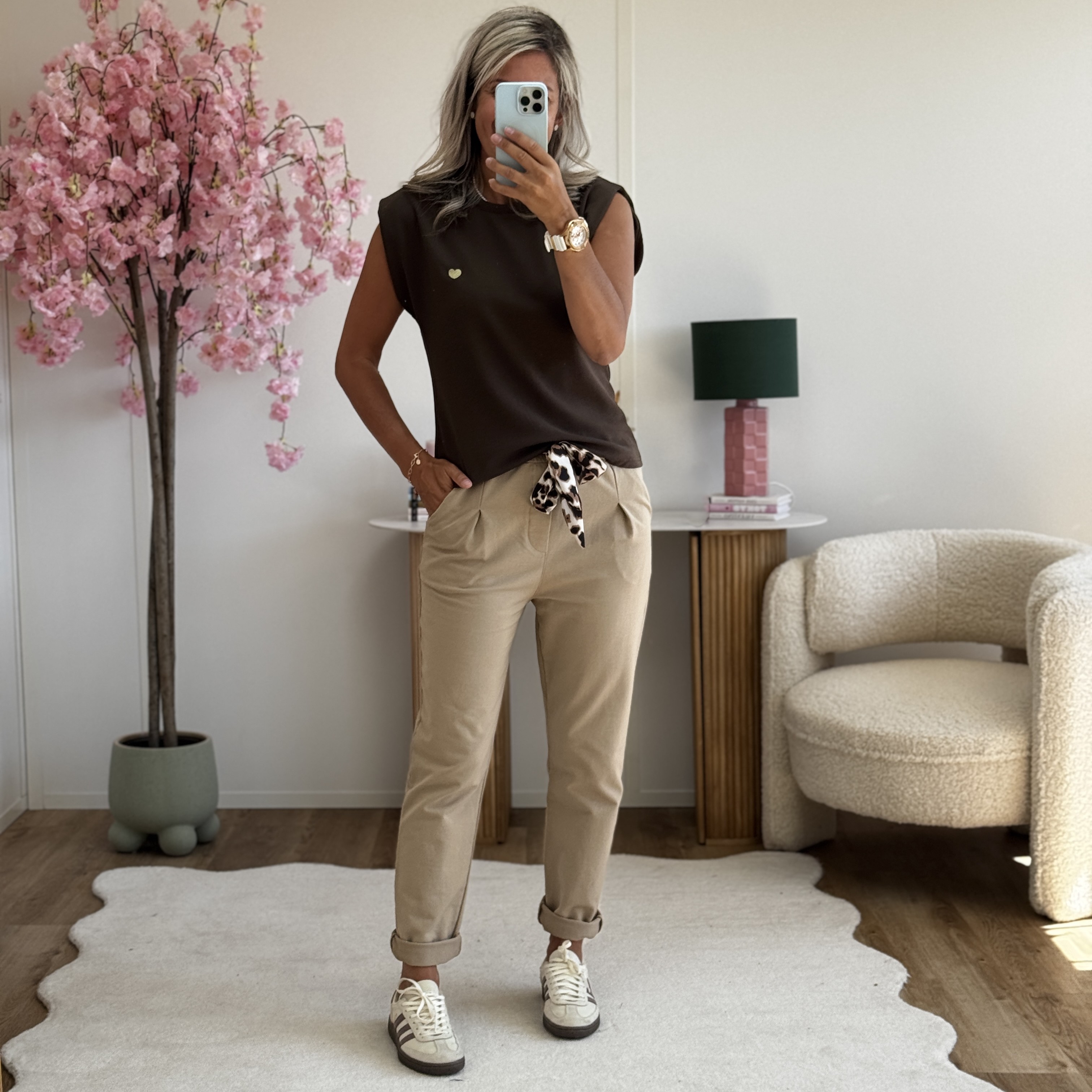 Panta jogg beige