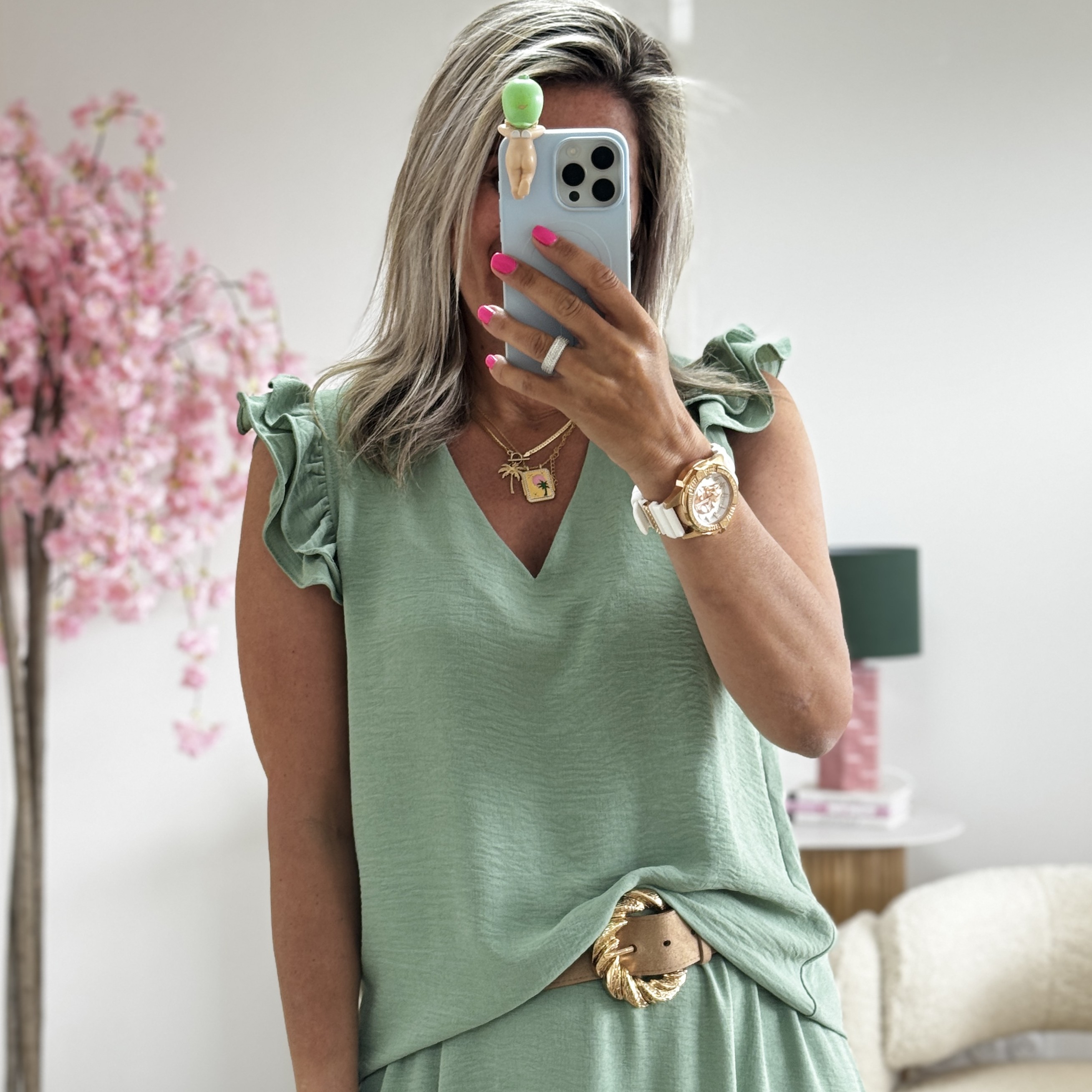 Blouse Lisette verte