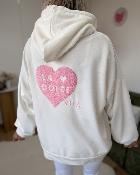 Sweat Dolce vita blanc