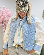 Gilet Mya ciel