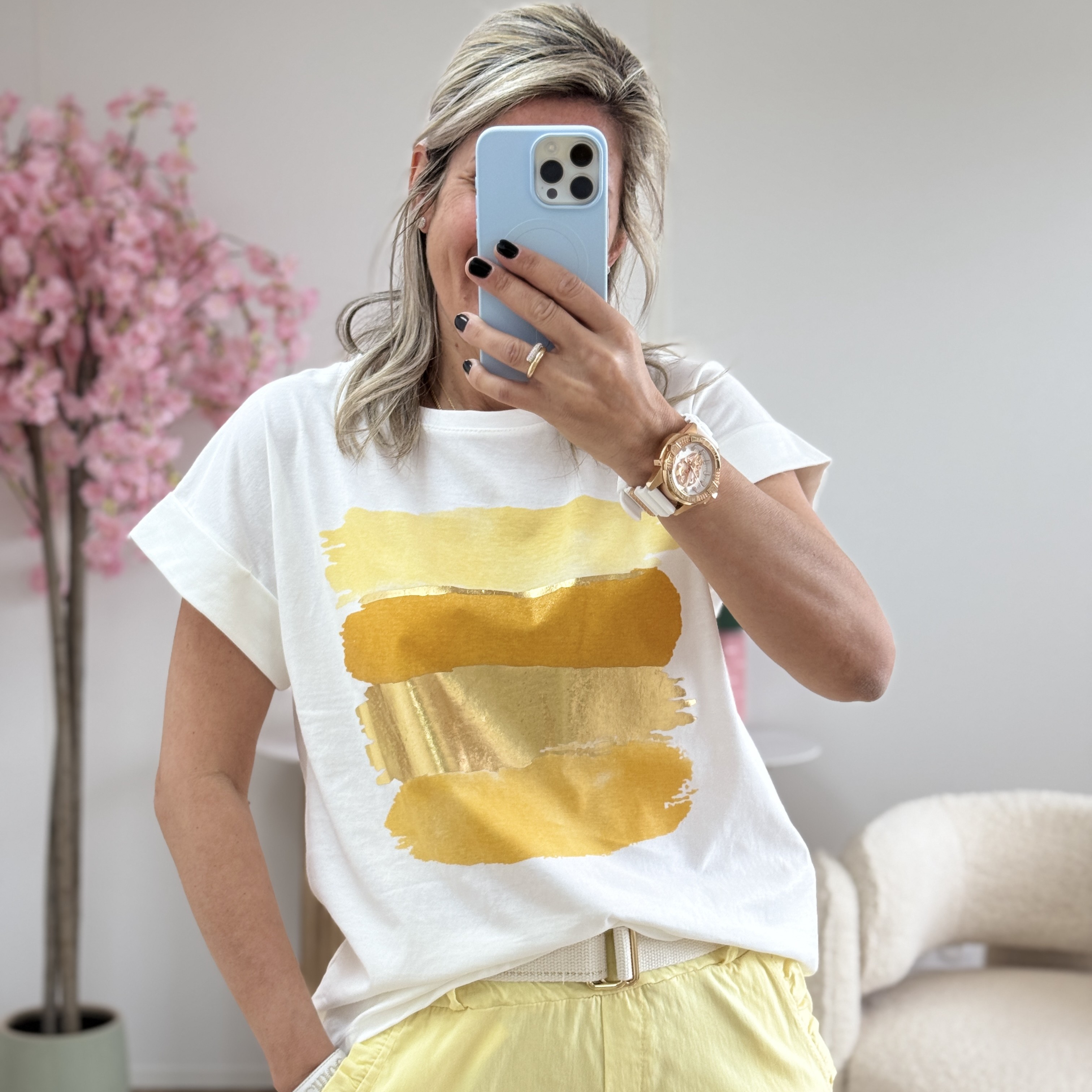Tee shirt Joshua jaune