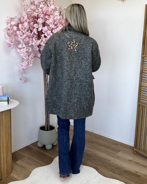 Manteau Lana gris foncé