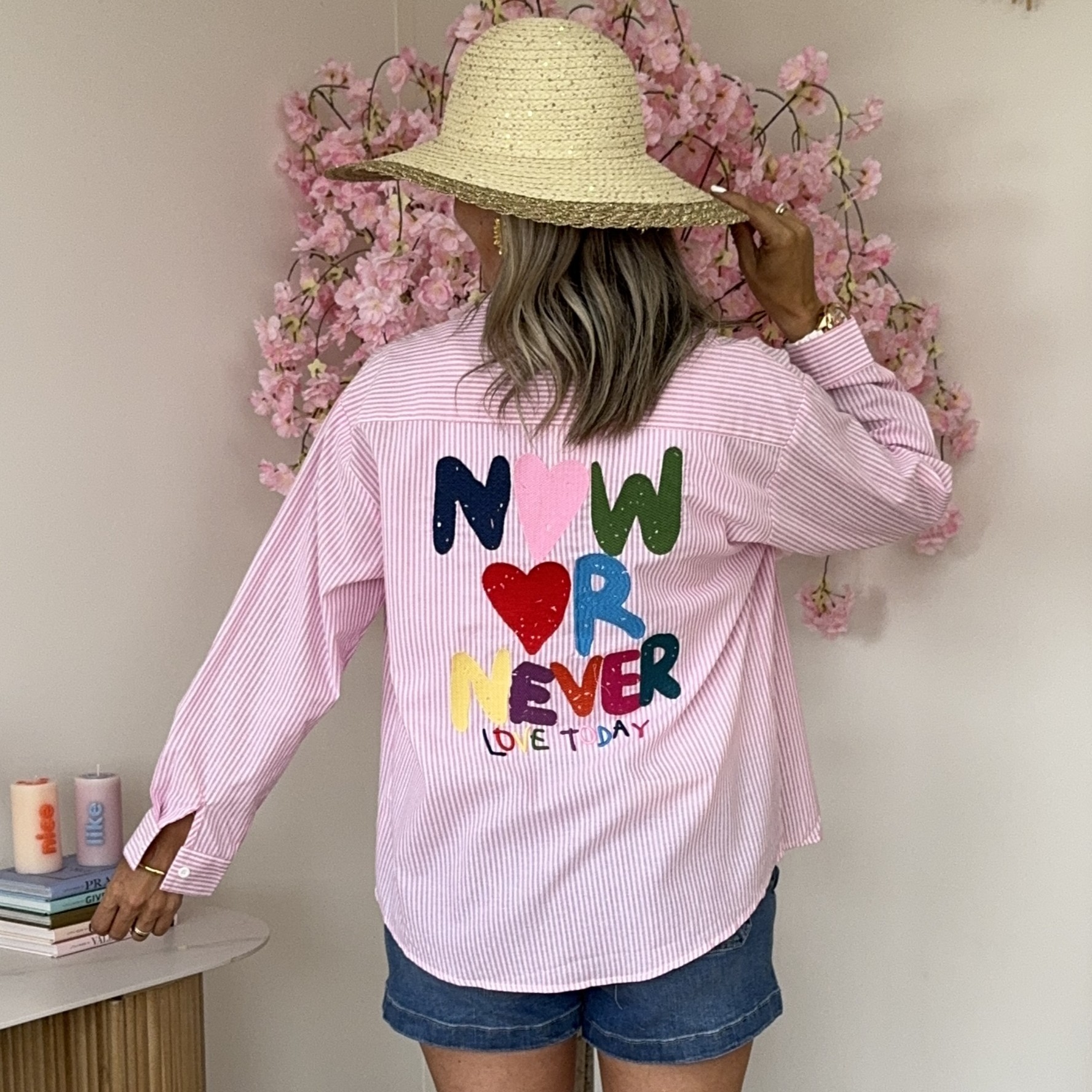 Chemise now never rose