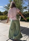 Pantalon Fiona vert