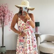 Robe Venise rose