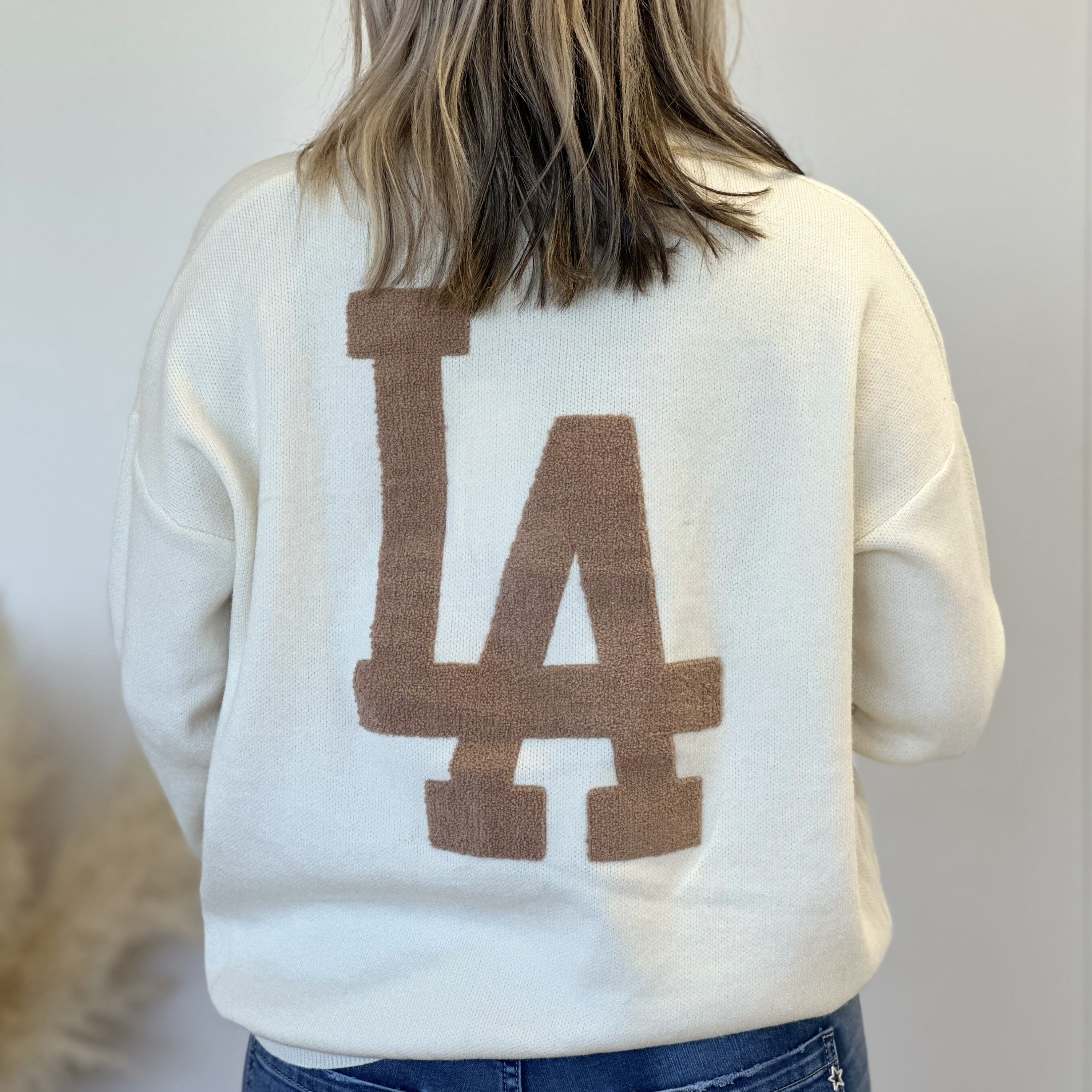 Pull phoebe ecru beige