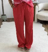 Pantalon Sibylle orange rouge (taille grand)