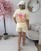 T shirt soleil rivieira jaune