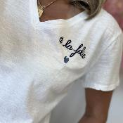 Tee shirt a la folie