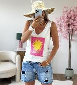 Debardeur Le soleil