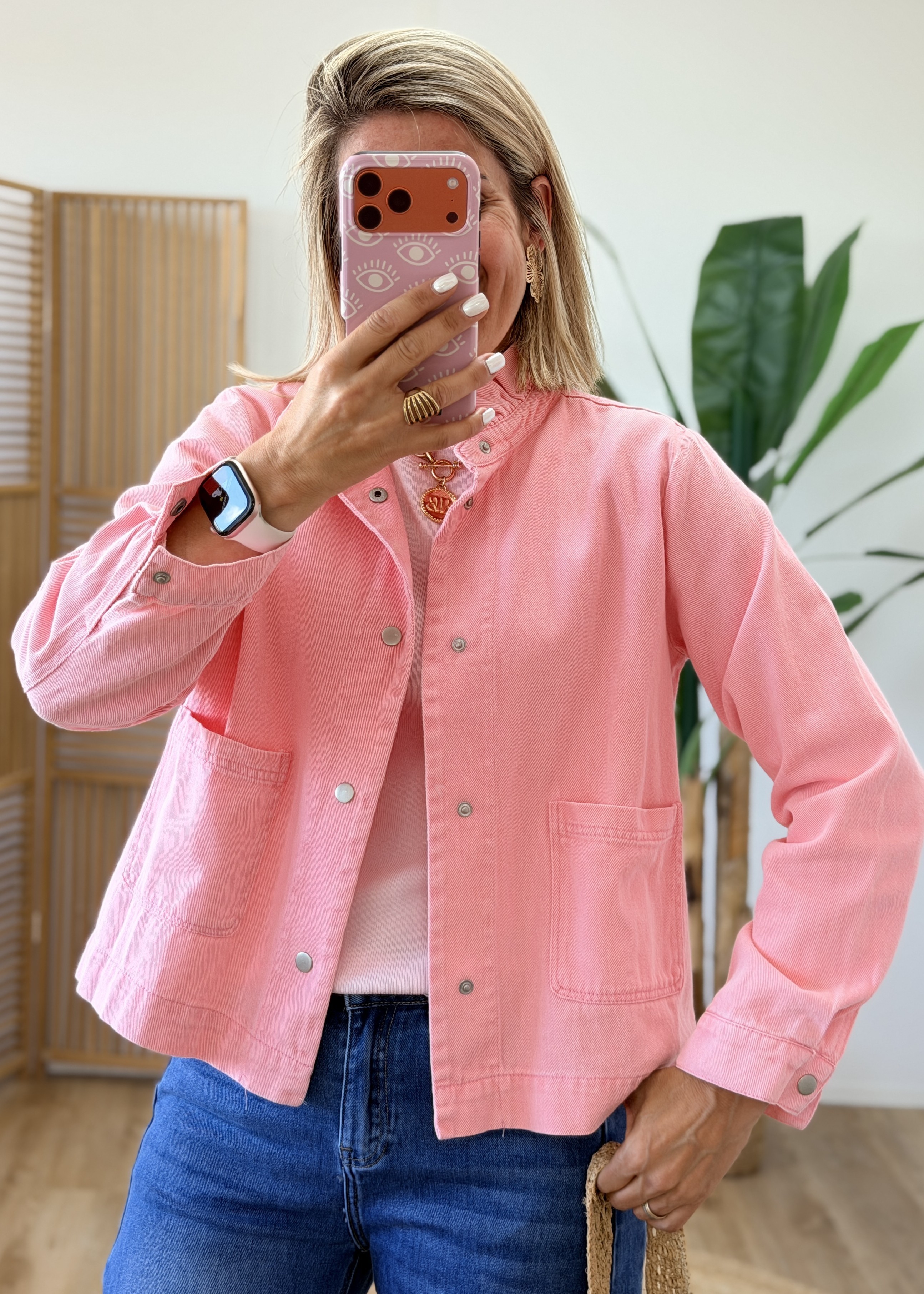 Veste Zoé rose