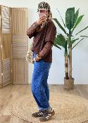 Tee shirt Enora choco