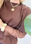 Tee shirt Enora choco