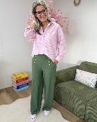 Pantalon Amelie kaki