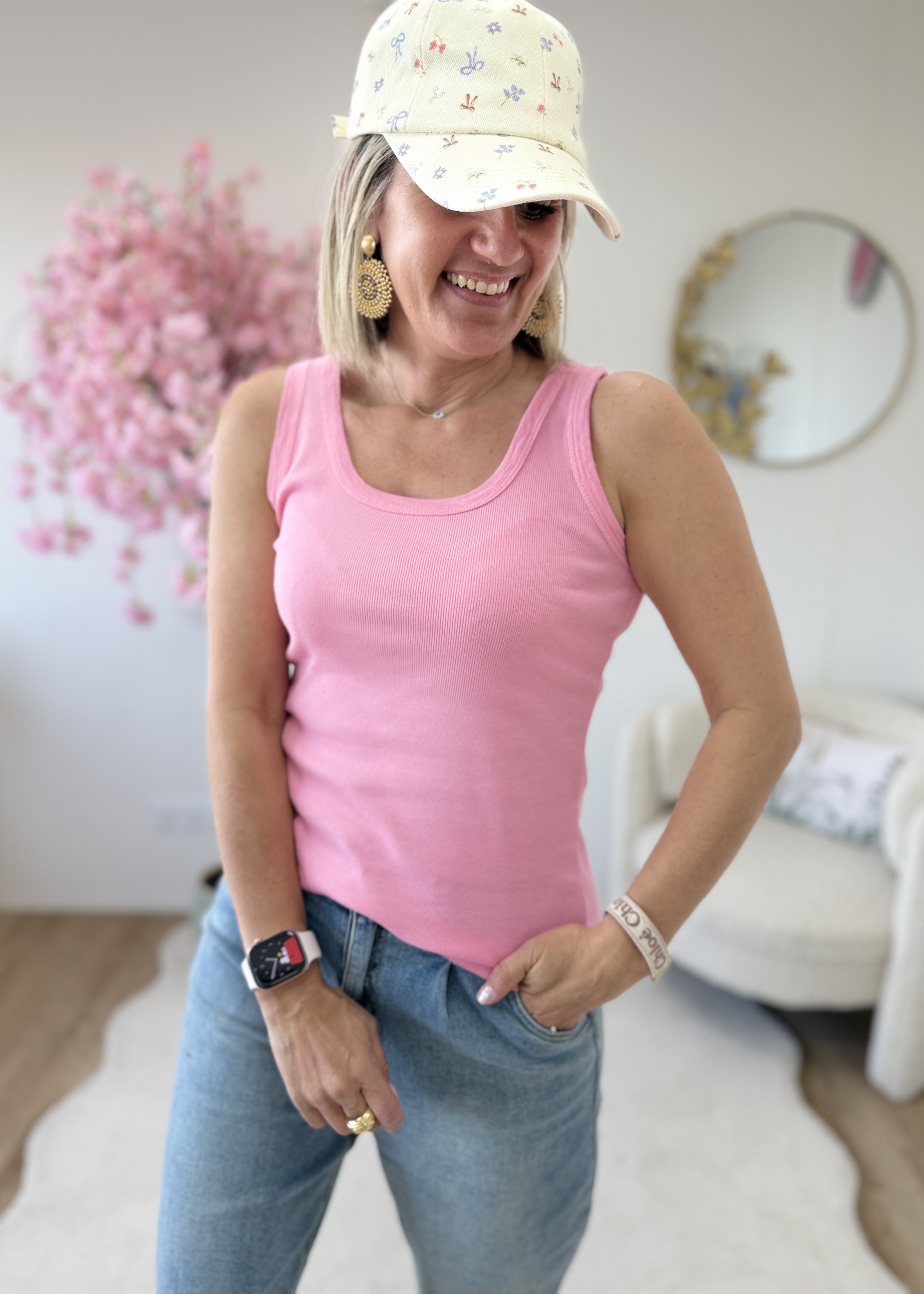 Debardeur rose clair