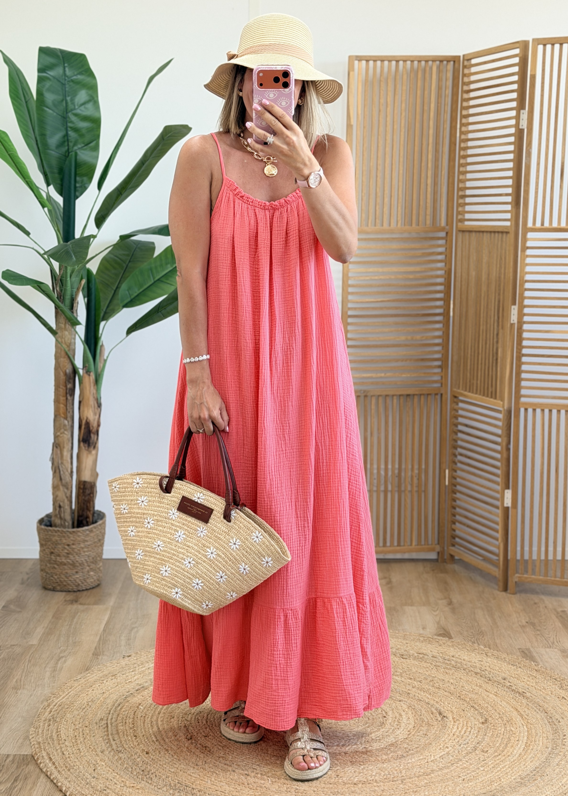 Robe Juliette corail