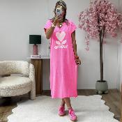 Robe Claire rose