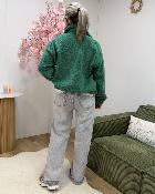 Gilet veste Athenais vert