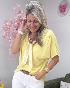 Pull Gabrielle jaune